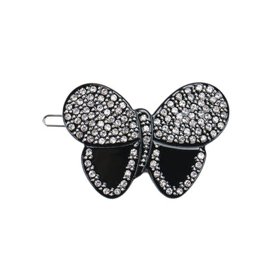 Fashion and Elegant Butterfly Hair Clip with Cubic Zirconia