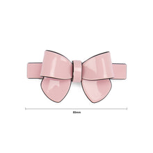 Load image into Gallery viewer, Fashion Simple Pink Ribbon Large Hair Slide