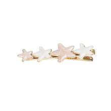 Load image into Gallery viewer, Fashion Simple Plated Gold Pink Star Hair Clip