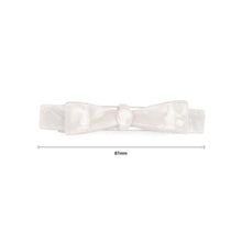 Load image into Gallery viewer, Simple and Fashion White Ribbon Hair Clip