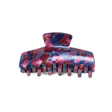 Load image into Gallery viewer, Fashion and Elegant Blue Purple Pattern Geometric Hair Claw
