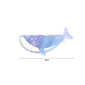 Simple and Cute Blue Dolphin Hair Clip