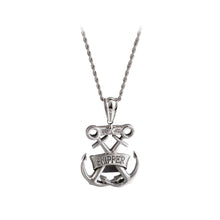 Load image into Gallery viewer, Fashion Personality Anchor 316L Stainless Steel Pendant with Necklace