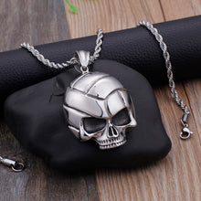 Load image into Gallery viewer, Fashion Simple Skull 316L Stainless Steel Pendant with Necklace