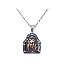Load image into Gallery viewer, Fashion Simple Golden Jesus Geometry 316L Stainless Steel Pendant with Necklace