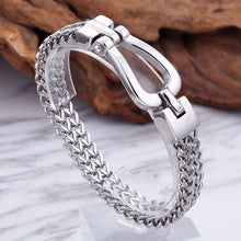 Load image into Gallery viewer, Simple and Fashion Geometric Stud 316L Stainless Steel Bracelet