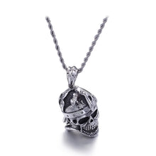 Load image into Gallery viewer, Fashion Personality Skull King 316L Stainless Steel Pendant with Necklace