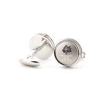 Load image into Gallery viewer, Fashion High-end Flower Geometric Round Cufflinks