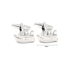Load image into Gallery viewer, Fashion Simple Ship Cufflinks