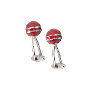 Simple and Fashion Red Ball Cufflinks