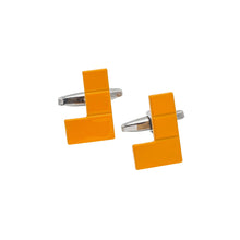 Load image into Gallery viewer, Fashion Creative Tetris L-shaped Cufflinks