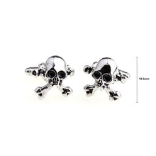 Load image into Gallery viewer, Fashion Personality Skull Cufflinks