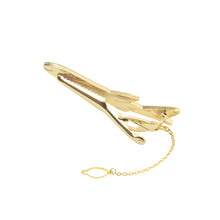 Load image into Gallery viewer, Fashion Simple Plated Gold Airplane Tie Clip