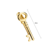Load image into Gallery viewer, Fashion Simple Plated Gold Key Tie Clip