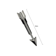 Load image into Gallery viewer, Fashion Personality Plated Black Arrow Tie Clip
