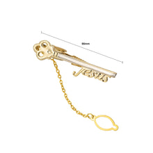 Load image into Gallery viewer, Fashion Creative Golden Key Tie Clip