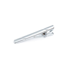 Load image into Gallery viewer, Fashion Simple Striped Geometric Rectangle Tie Clip