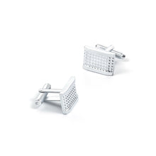 Load image into Gallery viewer, Fashion Temperament Pattern Geometric Tie Clip and Cufflinks Set
