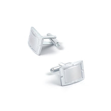 Load image into Gallery viewer, Fashion Simple Geometric Tie Clip and Cufflinks Set