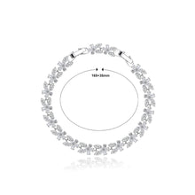 Load image into Gallery viewer, Fashion and Elegant Flower Cubic Zirconia Bracelet