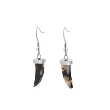 Load image into Gallery viewer, Simple Personality Geometric Resin 316L Stainless Steel Earrings