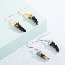 Load image into Gallery viewer, Simple Personality Geometric Resin 316L Stainless Steel Earrings