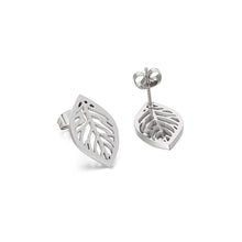 Load image into Gallery viewer, Fashion Simple Hollow Leaf 316L Stainless Steel Stud Earrings