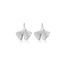 Load image into Gallery viewer, 925 Sterling Silver Simple Fashion Ginkgo Leaf Stud Earrings