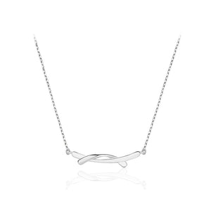 925 Sterling Silver Simple Creative Geometric Necklace