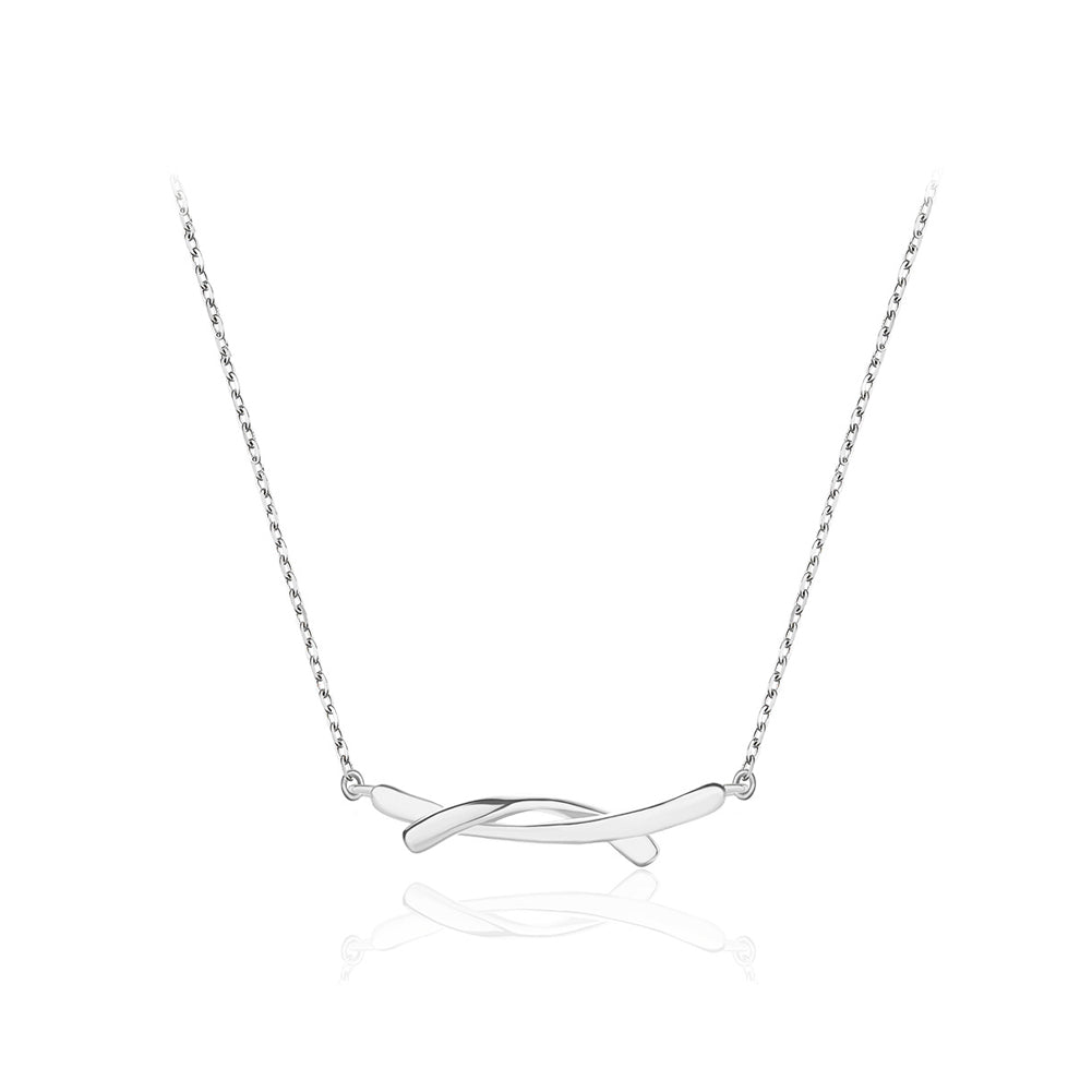 925 Sterling Silver Simple Creative Geometric Necklace