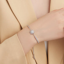 Load image into Gallery viewer, Fashion and Elegant Snowflake Bracelet with Cubic Zirconia