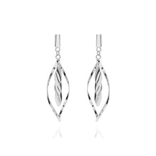 Load image into Gallery viewer, 925 Sterling Silver Fashion Simple Hollow Geometric Earrings