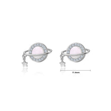 Load image into Gallery viewer, 925 Sterling Silver Fashion Creative Stellar Stud Earrings with Cubic Zirconia