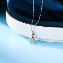 Load image into Gallery viewer, 925 Sterling Silver Simple Fashion Bell Pendant with Necklace