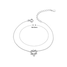 Load image into Gallery viewer, 925 Sterling Silver Simple Fashion Maple Leaf Bracelet with Cubic Zirconia