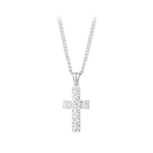 Load image into Gallery viewer, Simple and Classic Pattern Cross 316L Stainless Steel Pendant with Necklace
