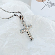 Load image into Gallery viewer, Fashion Personality Cross 316L Stainless Steel Pendant with Necklace