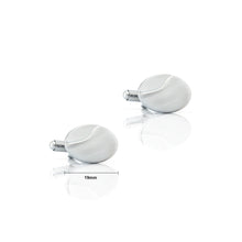 Load image into Gallery viewer, Simple Fashion Pattern Geometric Oval Cufflinks