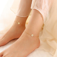 Load image into Gallery viewer, Fashion Vintage Plated Gold 316L Stainless Steel Geometric Anklet