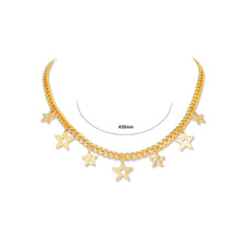 Load image into Gallery viewer, Fashion Simple Plated Gold Star Necklace