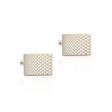 Load image into Gallery viewer, Fashion High-grade Plated Gold Geometric Pattern Rectangular Cufflinks