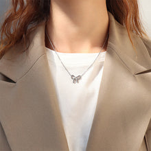 Load image into Gallery viewer, Sweet and Lovely 316L Stainless Steel Ribbon Pendant with Necklace