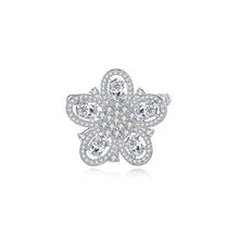 Load image into Gallery viewer, Fashion Simple Flower Brooch with Cubic Zirconia