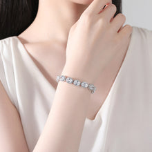 Load image into Gallery viewer, Fashion Elegant Geometric Oval Bracelet with Cubic Zirconia