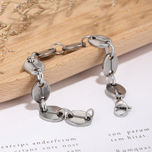 Load image into Gallery viewer, Fashion Temperament 316L Stainless Steel Pig Nose Shape Geometric Bracelet