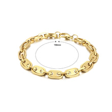 Load image into Gallery viewer, Fashion Personality Plated Gold 316L Stainless Steel Geometric Chain Bracelet