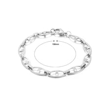 Load image into Gallery viewer, Fashion Simple 316L Stainless Steel Hollow Geometric Chain Bracelet