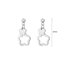Load image into Gallery viewer, 925 Sterling Silver Simple Fashion Hollow Flower Earrings