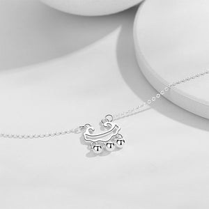 925 Sterling Silver Simple and Fashion Ruyi Lock Anklet