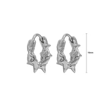Load image into Gallery viewer, 925 Sterling Silver Fashion Personality Irregular Willow Stud Geometric Stud Earrings